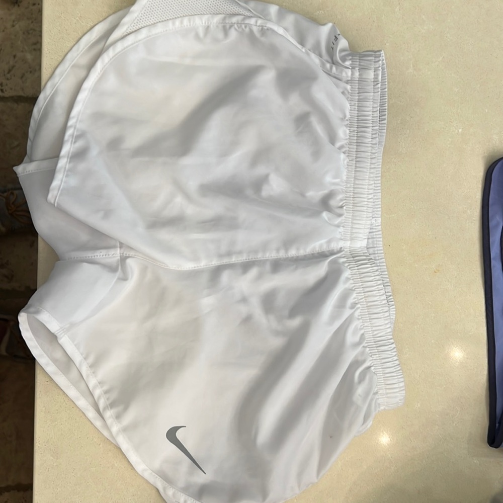 Nike White Shorts